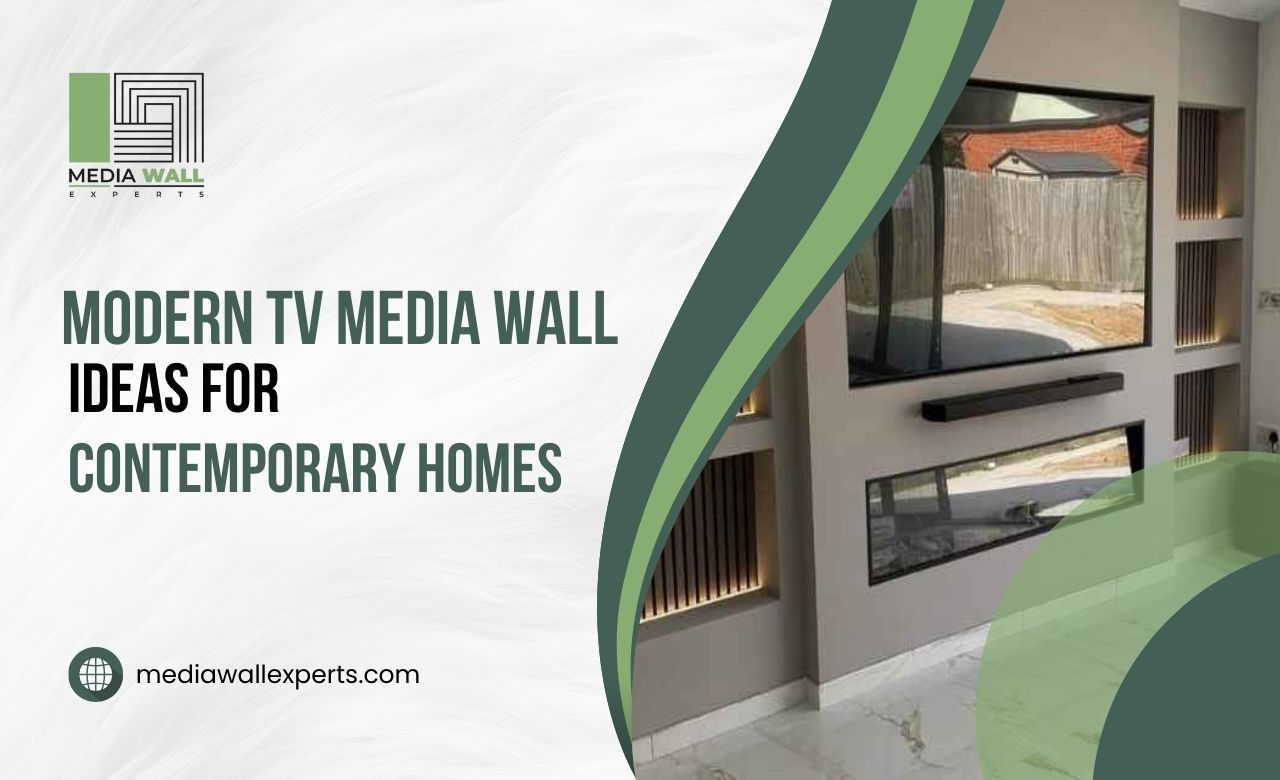 Modern TV Media Wall Ideas for Contemporary Homes (UK)
