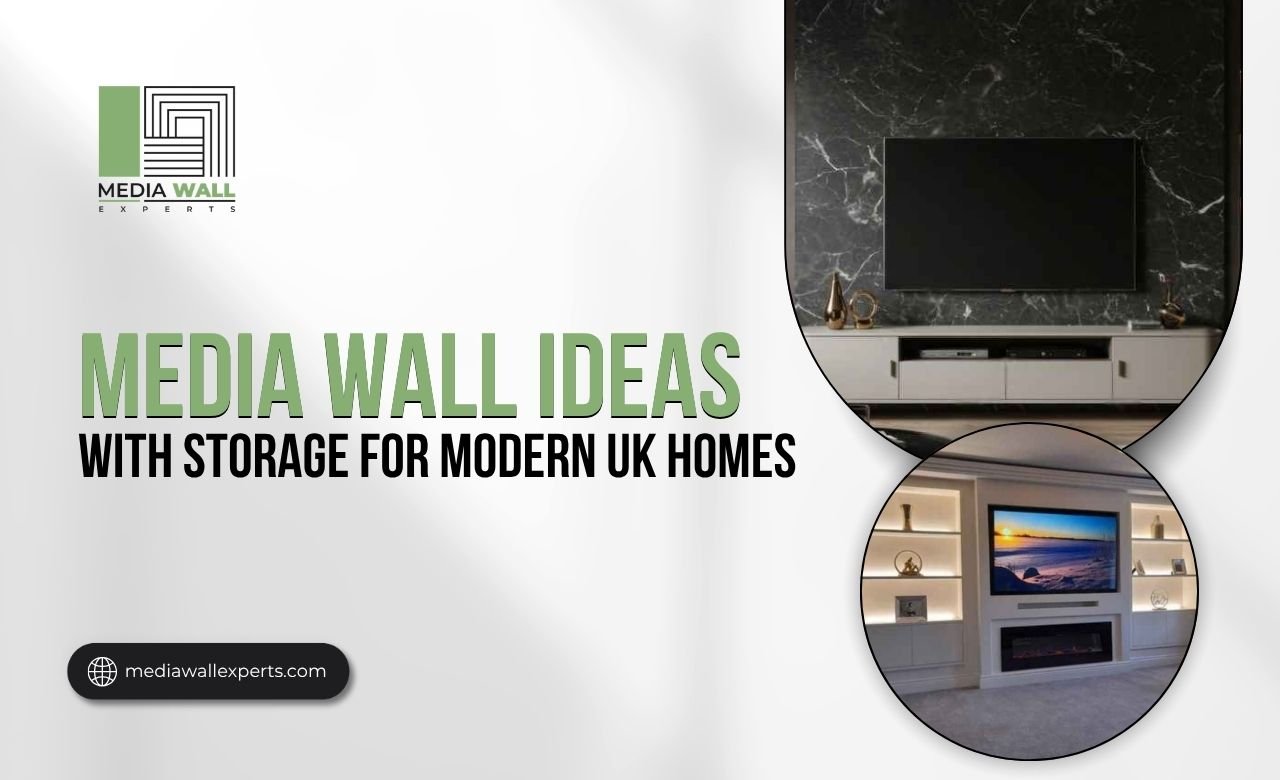 Media Wall Ideas With Storage for Modern UK Homes